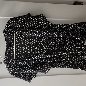 Banana Republic Drape Front Blouse